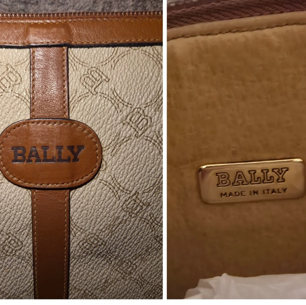 Bally Vintage Clutch/Pouch – Made in Italy